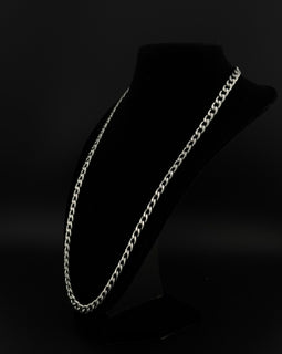 Elegante Cuban Link Arm- und Halskette aus Edelstahl