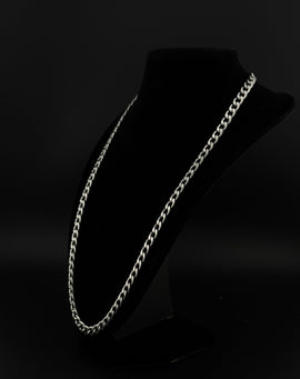 Elegante Cuban Link Arm- und Halskette aus Edelstahl